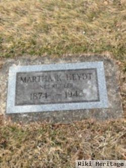 Martha Lawisa Kistler Heydt