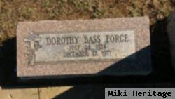 Dorothy Bass Force