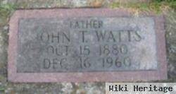 John T Watts