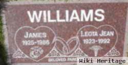 Leota Jean Wonacott Williams