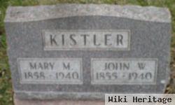 Mary M Kistler