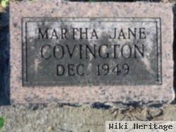 Martha Jane Covington