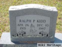 Ralph P Kidd