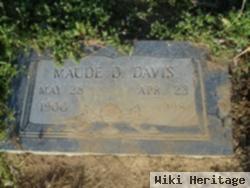 Maude D. Davis