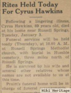 Cyrus Hawkins