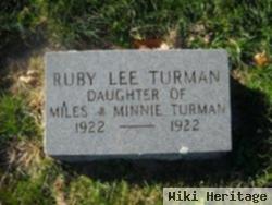 Rubie Lee Turman