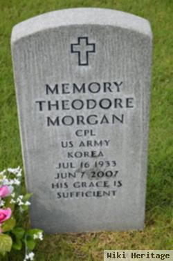 Memory Theodore Morgan