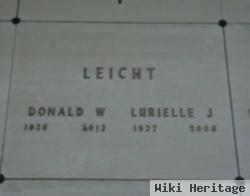 Donald W Leicht