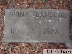 Rhina Sanders