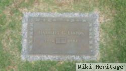 Harriett G Linton