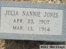 Julia Nannie Jones