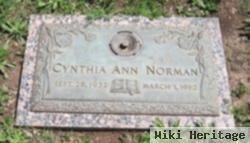 Cynthia Ann Norwood Norman