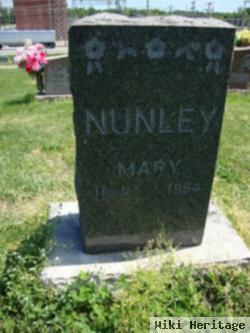 Mary Etta Hall Nunley