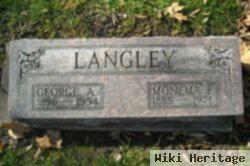 Monema F "minnie" Miller Langley