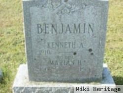 Kenneth A Benjamin