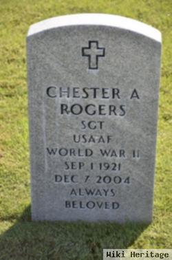 Sgt Chester A Rogers