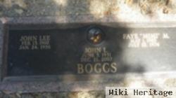 John Lee Boggs