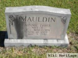 Minnie Davis Mauldin