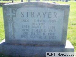 Elmer D. Strayer