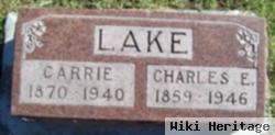 Charles E Lake