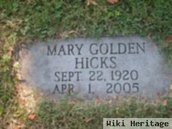 Mary Golden Hicks