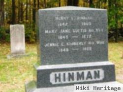 Mary Jane Curtis Hinman