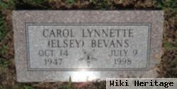 Carol Lynnette Elsey Bevans