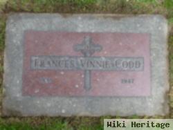 Frances "vinnie" Merriman Codd