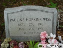 Pauline Hopkins Wise