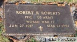 Pfc Robert R Roberts