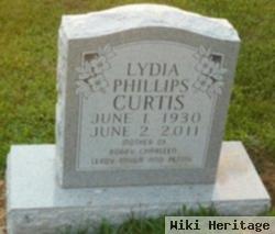 Lydia Reese Phillips Curtis