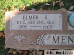 Pfc Elmer K. Menefee