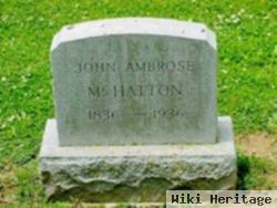 John Ambrose Mchatton