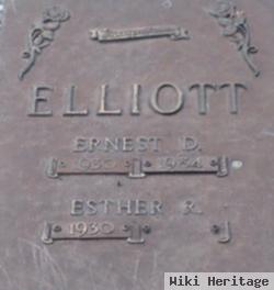 Ernest D Elliott