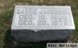 Jacobine Caroline "carrie" Jacobson