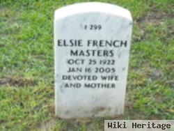 Elsie Lorraine French Masters