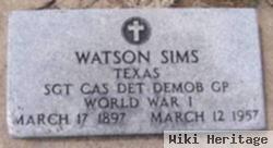 Watson Sims