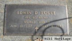 Edwin D Logue