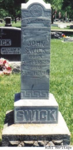 John Peter Swick