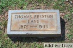 Thomas Preston Lane