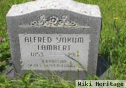 Alfred Yokum Lambert