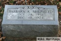 Barbara K Shepherd