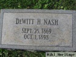 Dewitt H. Nash