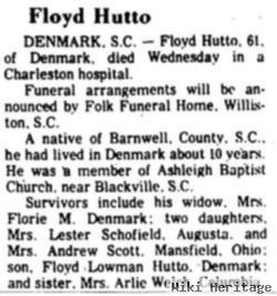 J. Floyd Hutto