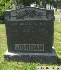 Willard A Jordan