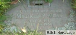 Mildred P Moss