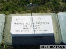 Wayne Allen Preston