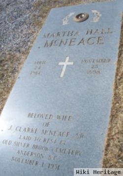 Martha Hall Mcneace