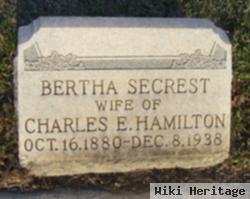 Bertha Secrest Hamilton