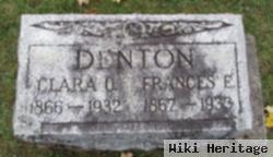 Frances E. Denton